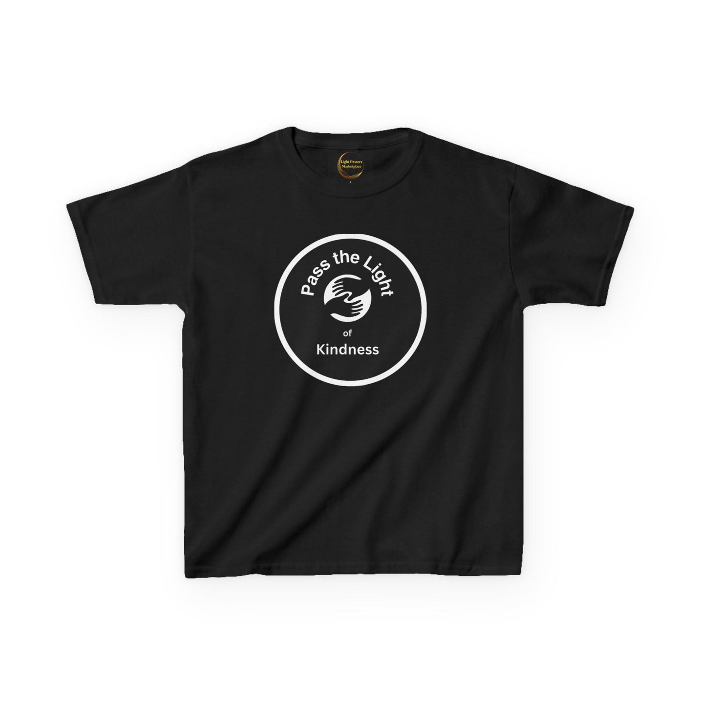 Youth T-shirt Pass the Light of Kindness 2 hands Graphic