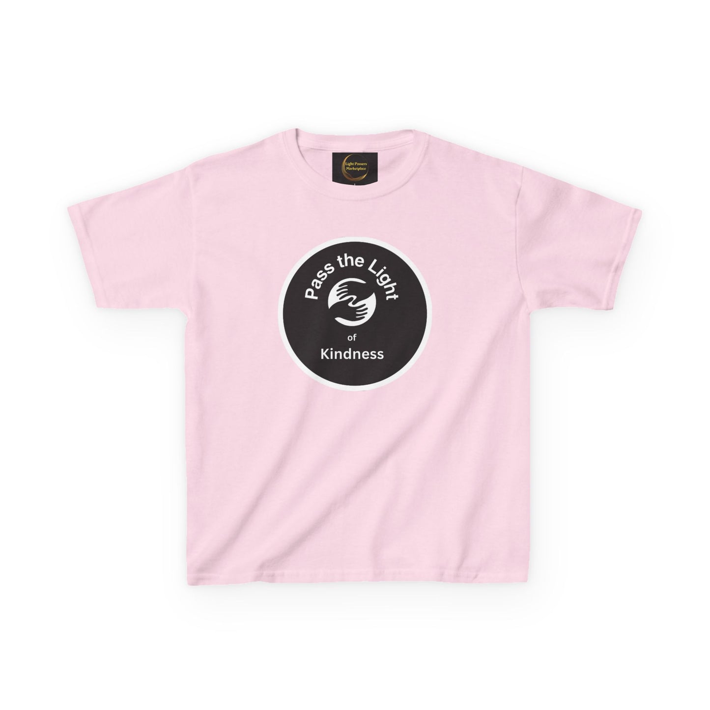Youth T-shirt Pass the Light of Kindness 2 hands Graphic