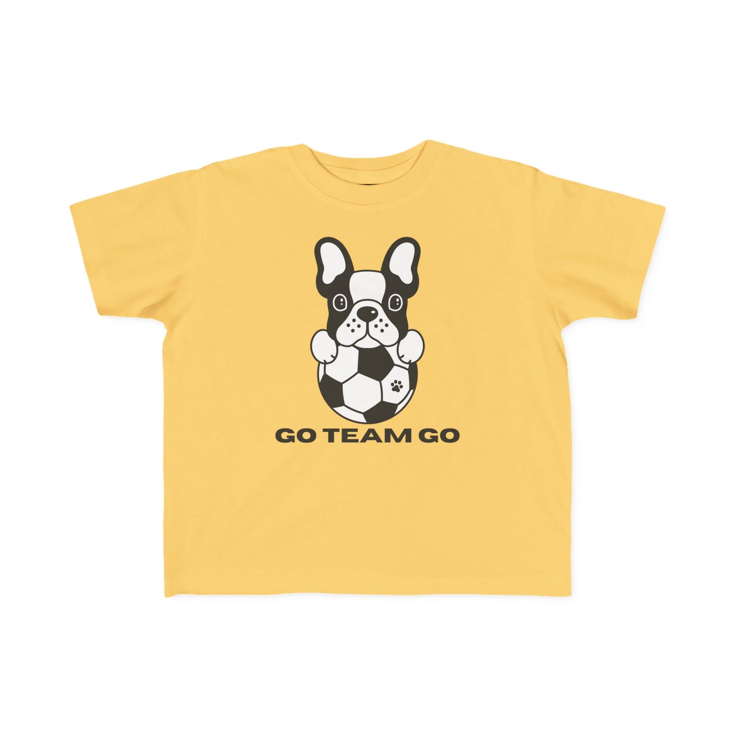 Soccer Dog Go Team Go Toddler T-shirt