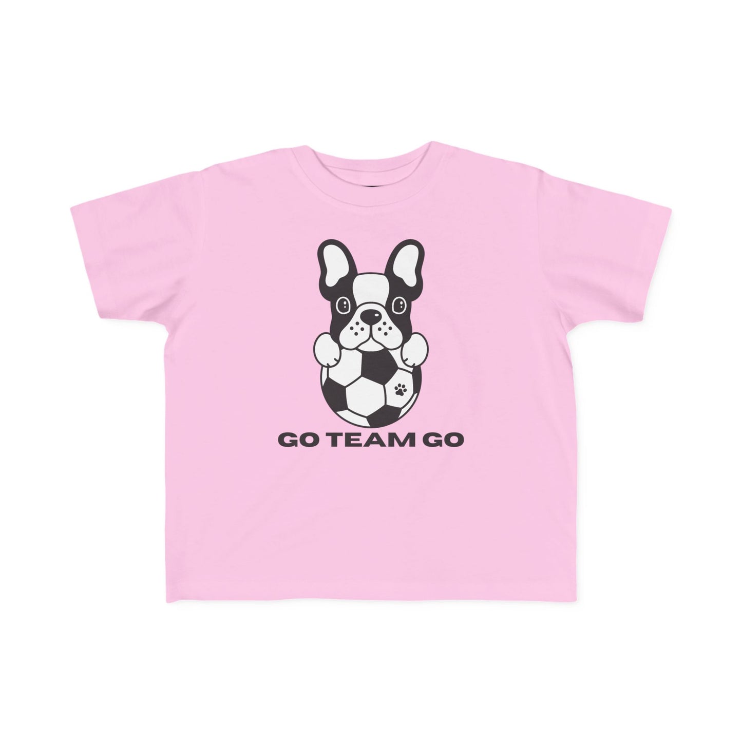 Soccer Dog Go Team Go Toddler T-shirt