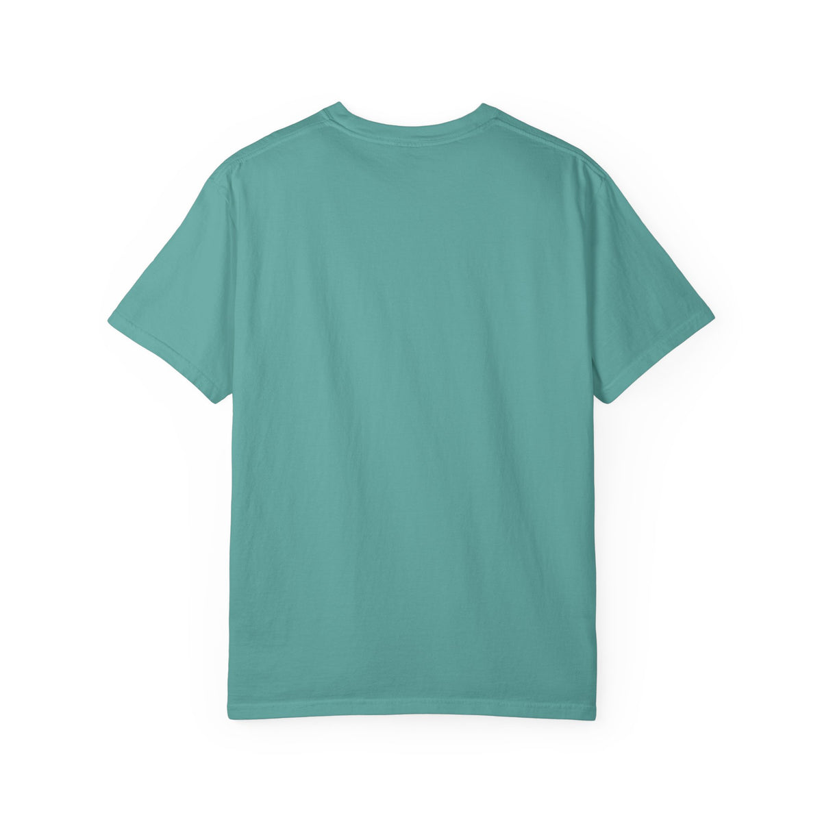 Seafoam unisex T-shirt with crew neck and short sleeves, plain front.