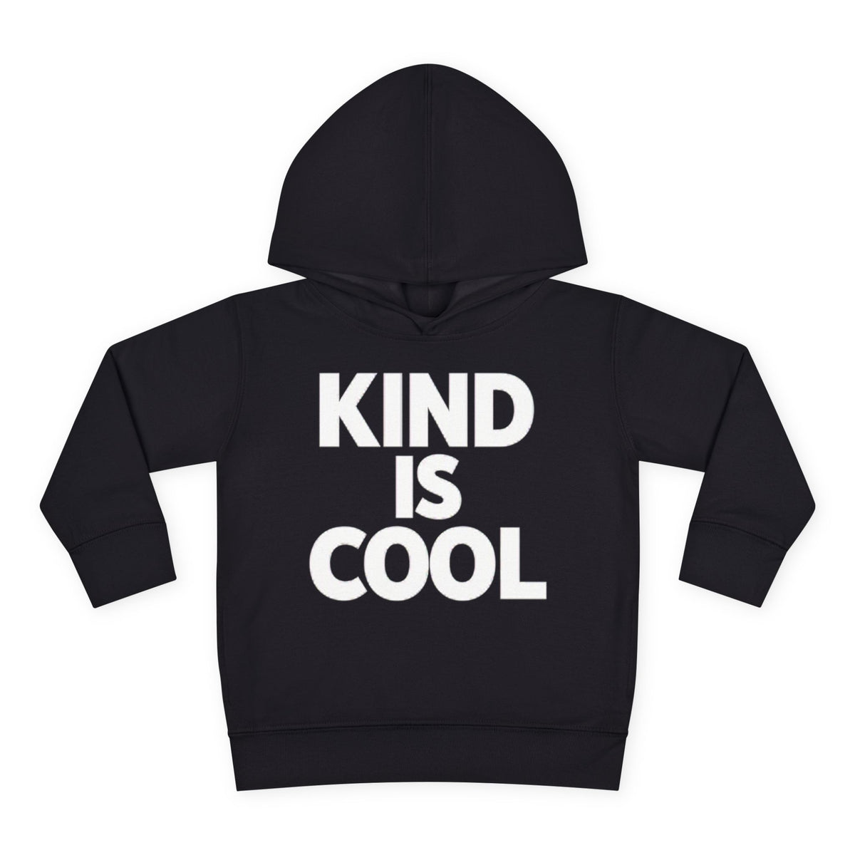 Toddler Hoodie — "Kind Is Cool" Fleece Pullover