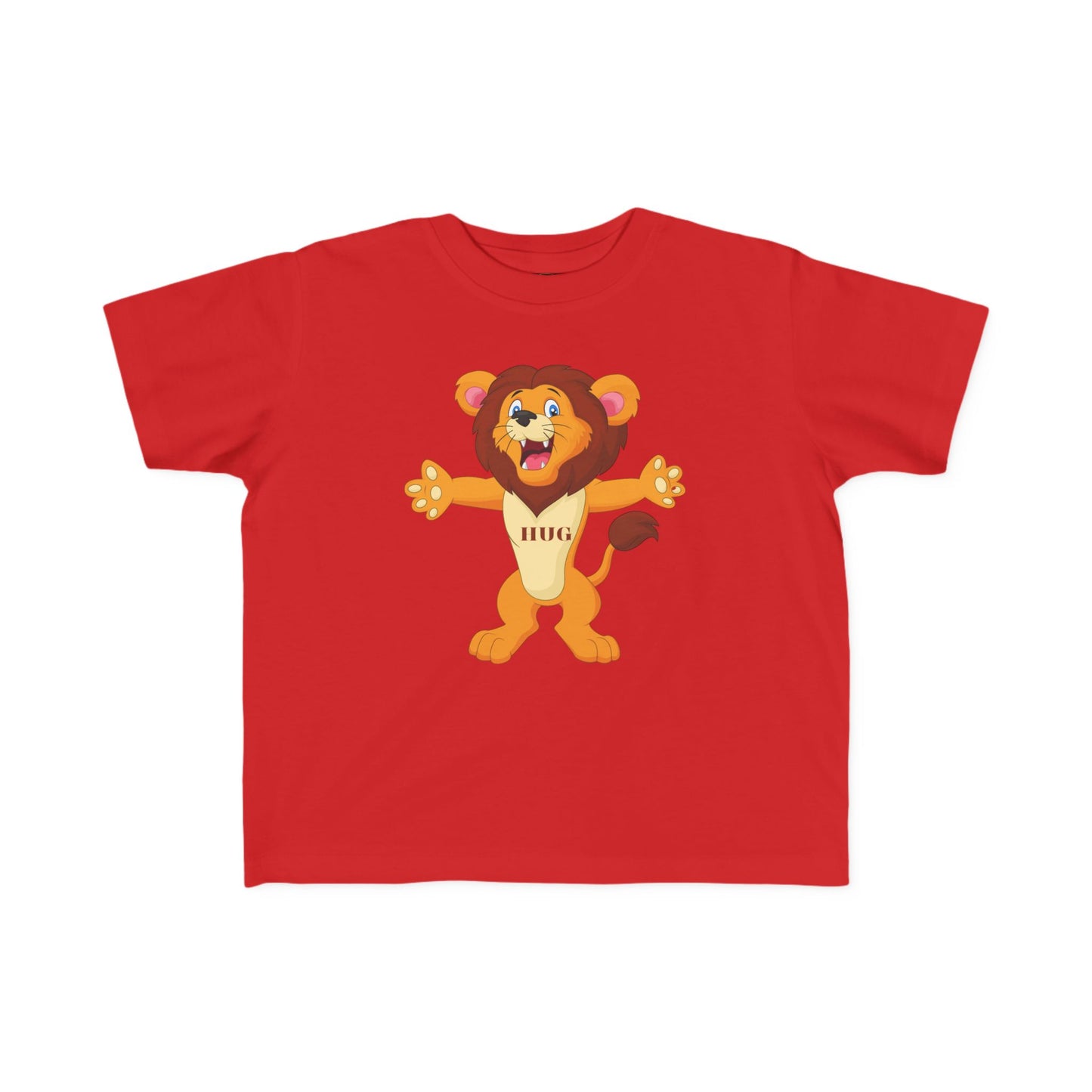 Toddler Hug Lion T-Shirt — Cute Roaring Cartoon Tee for Kids