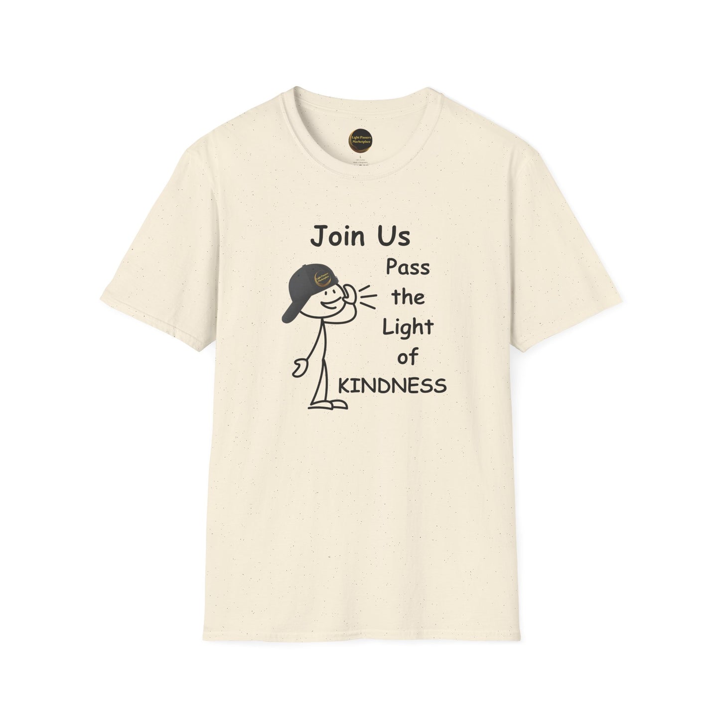 Join Us Pass the Light of Kindness Adult Unisex T-Shirt