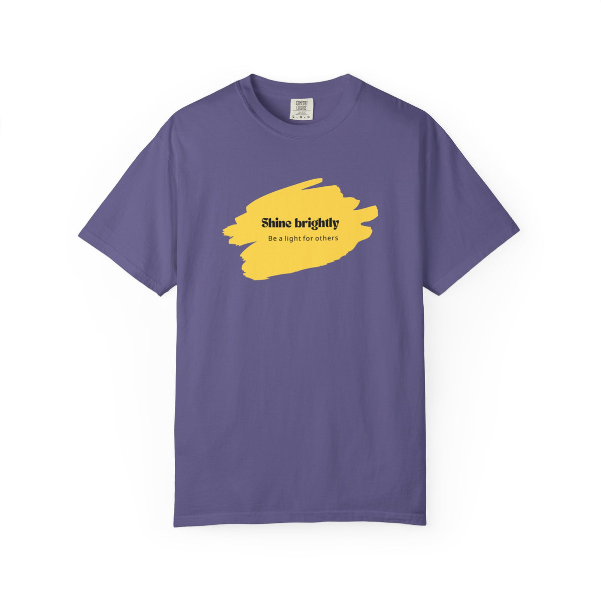 Adult Unisex T-shirt Shine Brightly for Others Inspirational Design