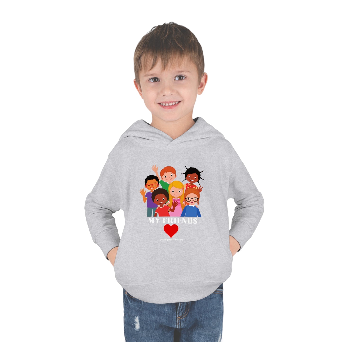 Light Passers Marketplace My Friends Toddler Hoodie Diversity, Mental Health