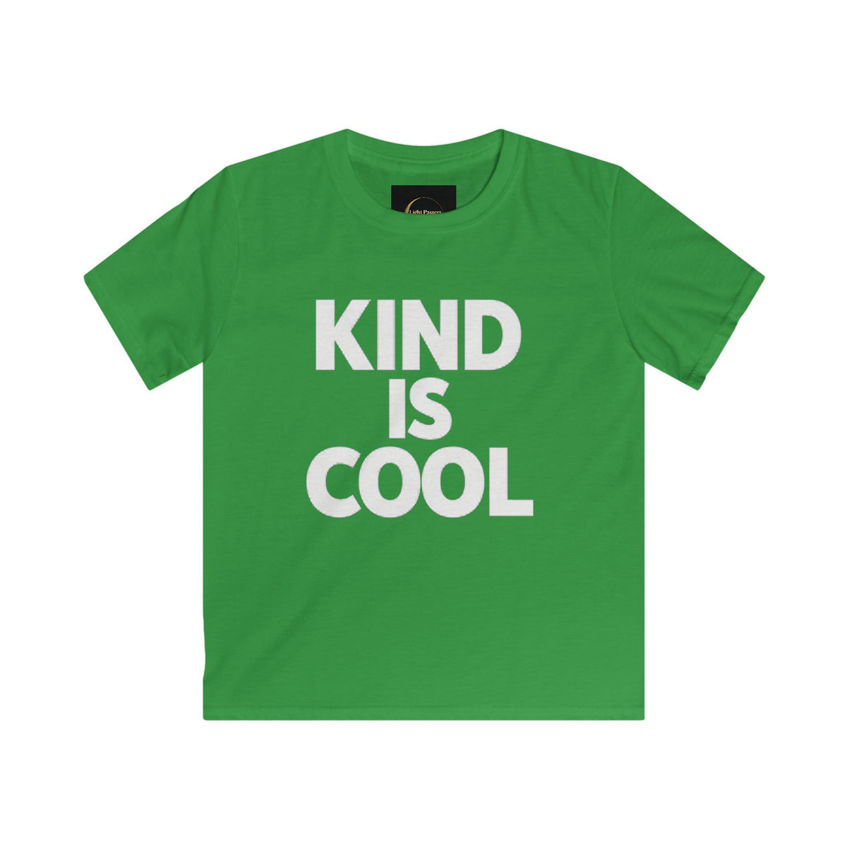 Youth Kids Tee — "Kind Is Cool" Positive Message T-Shirt