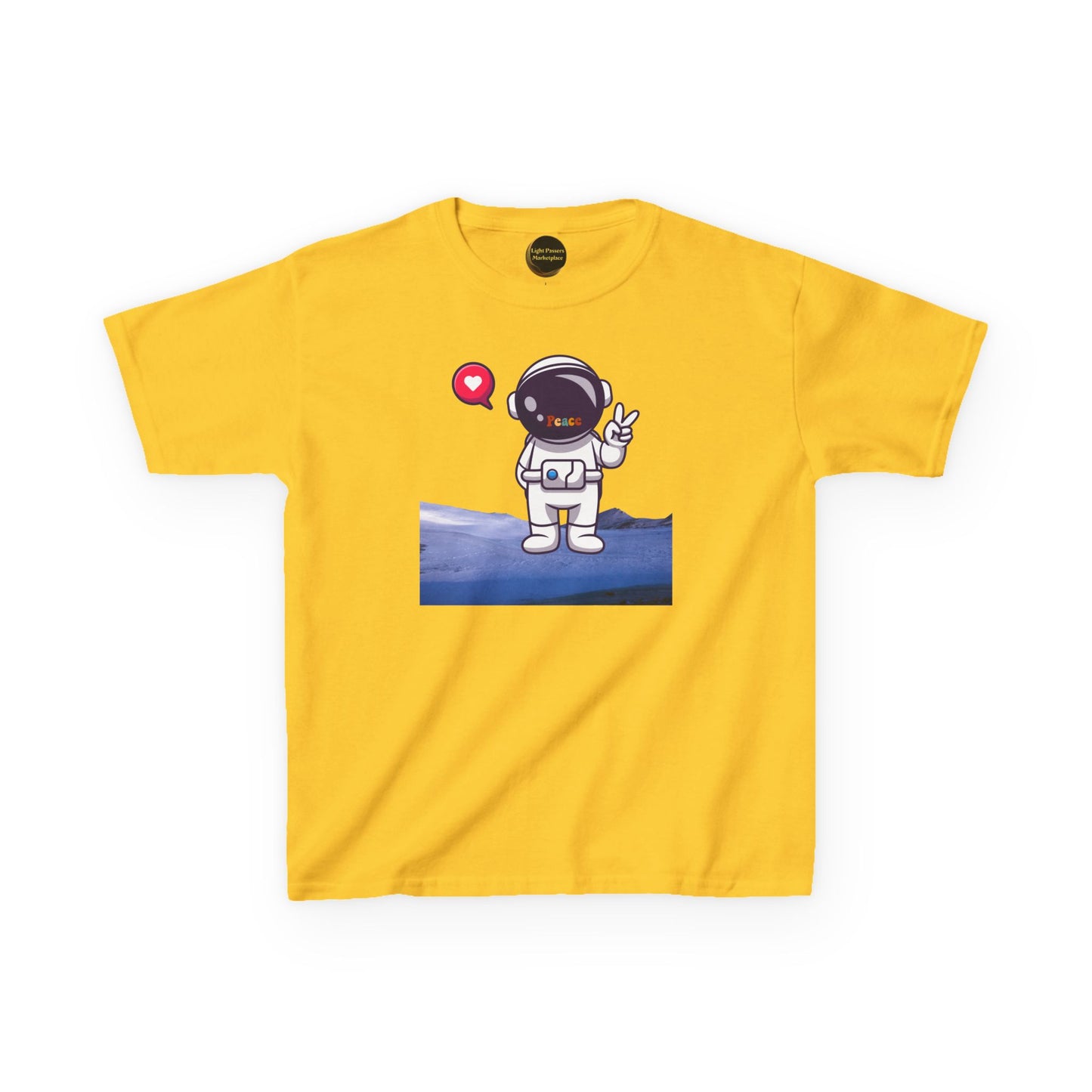 Kids/ Youth Astronaut Tee – Cute Space Explorer Graphic Shirt