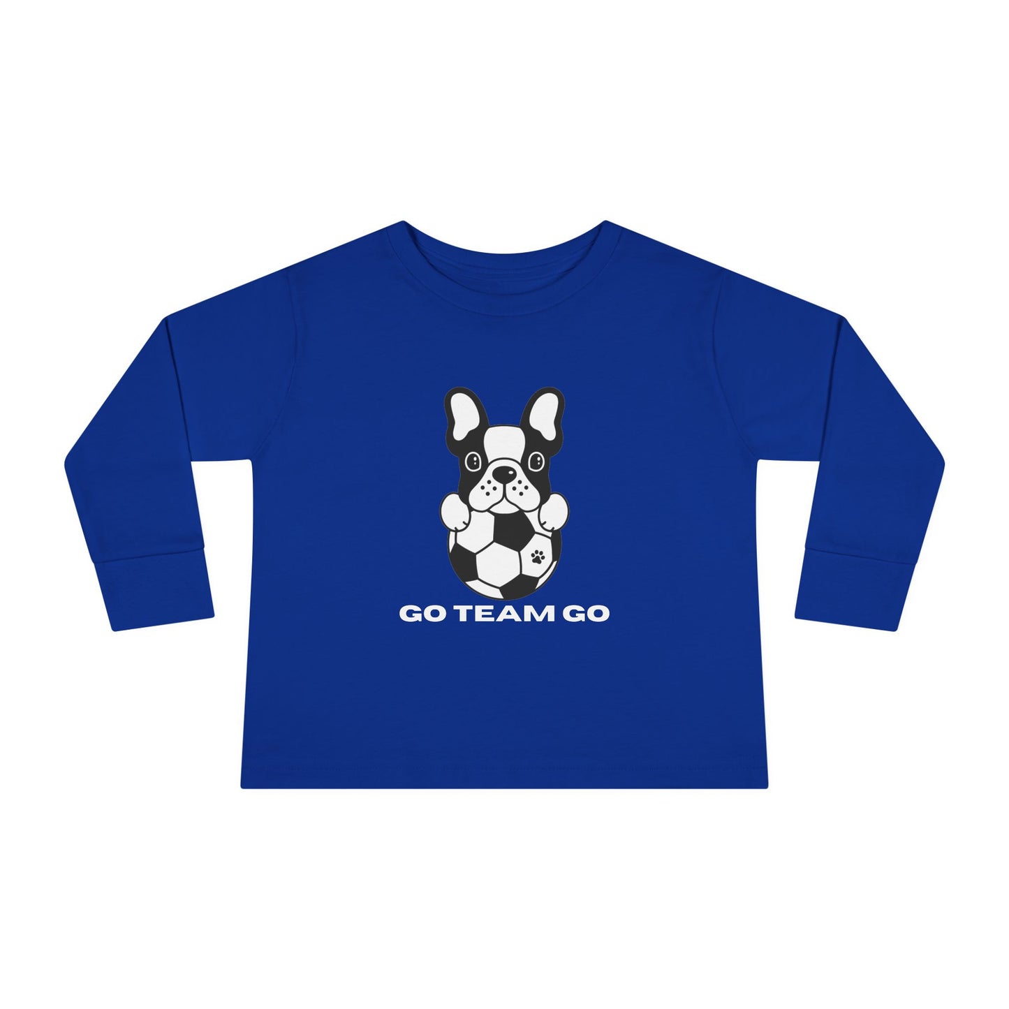 Teams Soccer Dog Toddler Long Sleeve