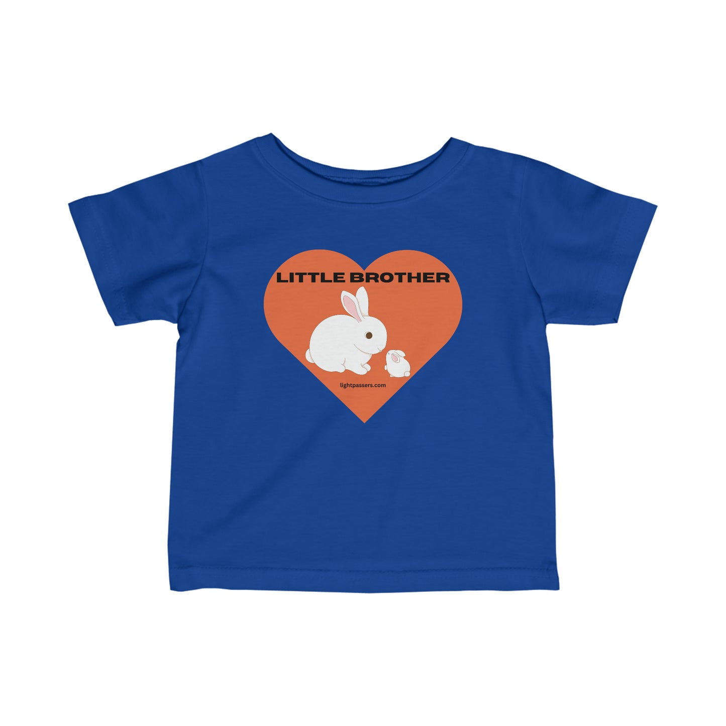 Light Passers Marketplace Little Brother Baby T-shirt Simple Messages,  Mental Health