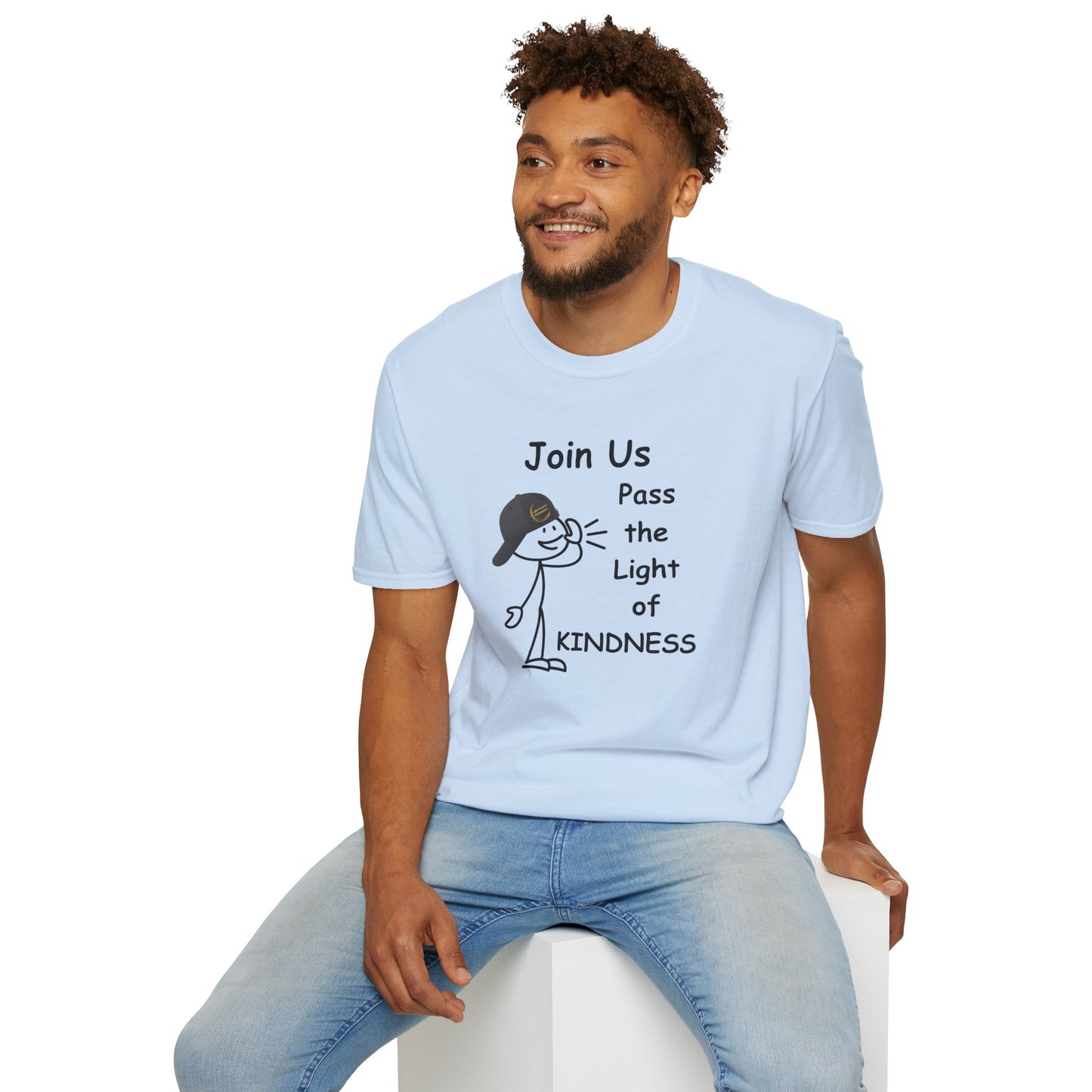 Join Us Pass the Light of Kindness Adult Unisex T-Shirt