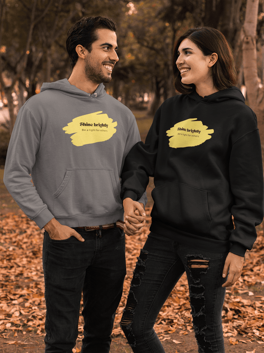 The Light Inspirational Hoodie - Shine Brightly Adult Unisex Heavy Blend™ Sweatshirt