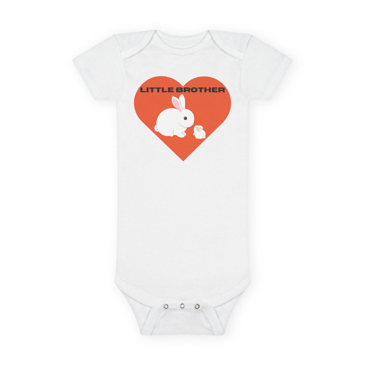 Little Brother Onesie Organic Baby Bodysuit