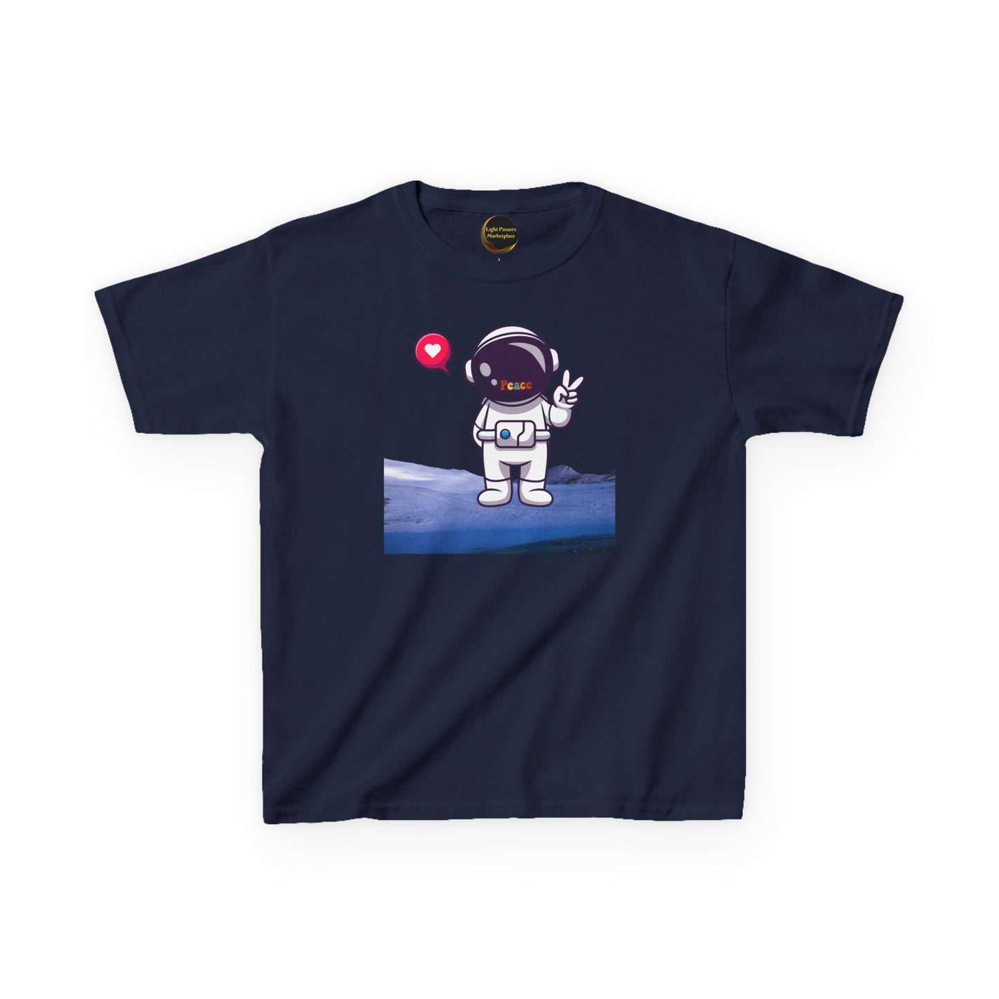 Kids/ Youth Astronaut Tee – Cute Space Explorer Graphic Shirt
