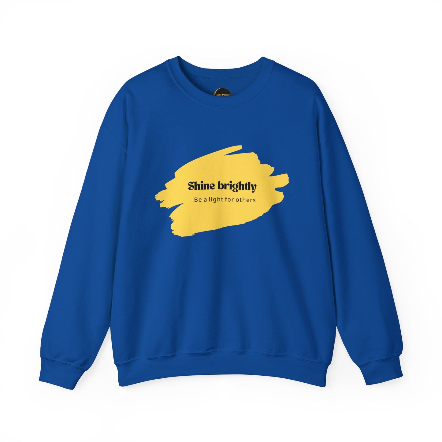 The Light Inspirational Crewneck Sweatshirt - Shine Brightly and Be the Light for Others