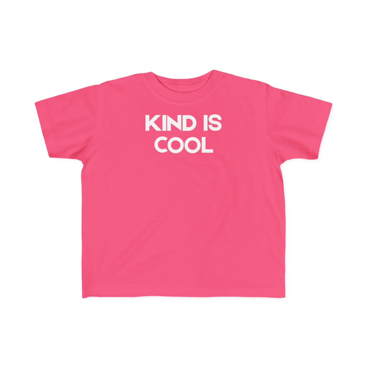 Kind Is Cool Toddler Tee — Playful Positive Message Kids Shirt