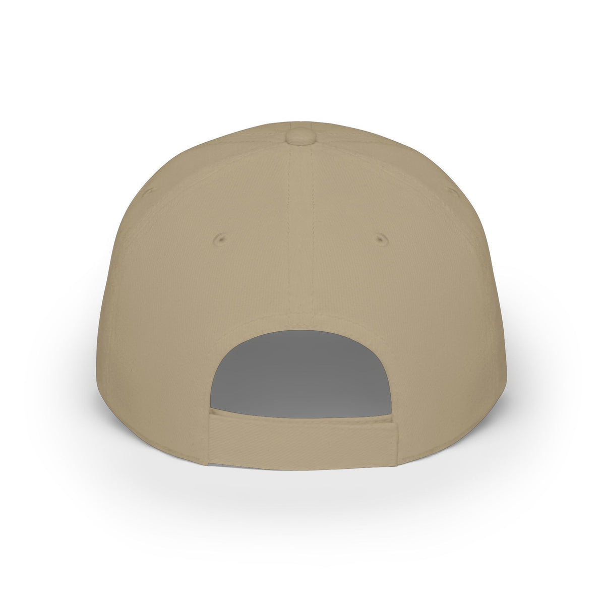 Adult Unisex Choose Peace Baseball Cap — Red Low-Profile Peace Sign Hat