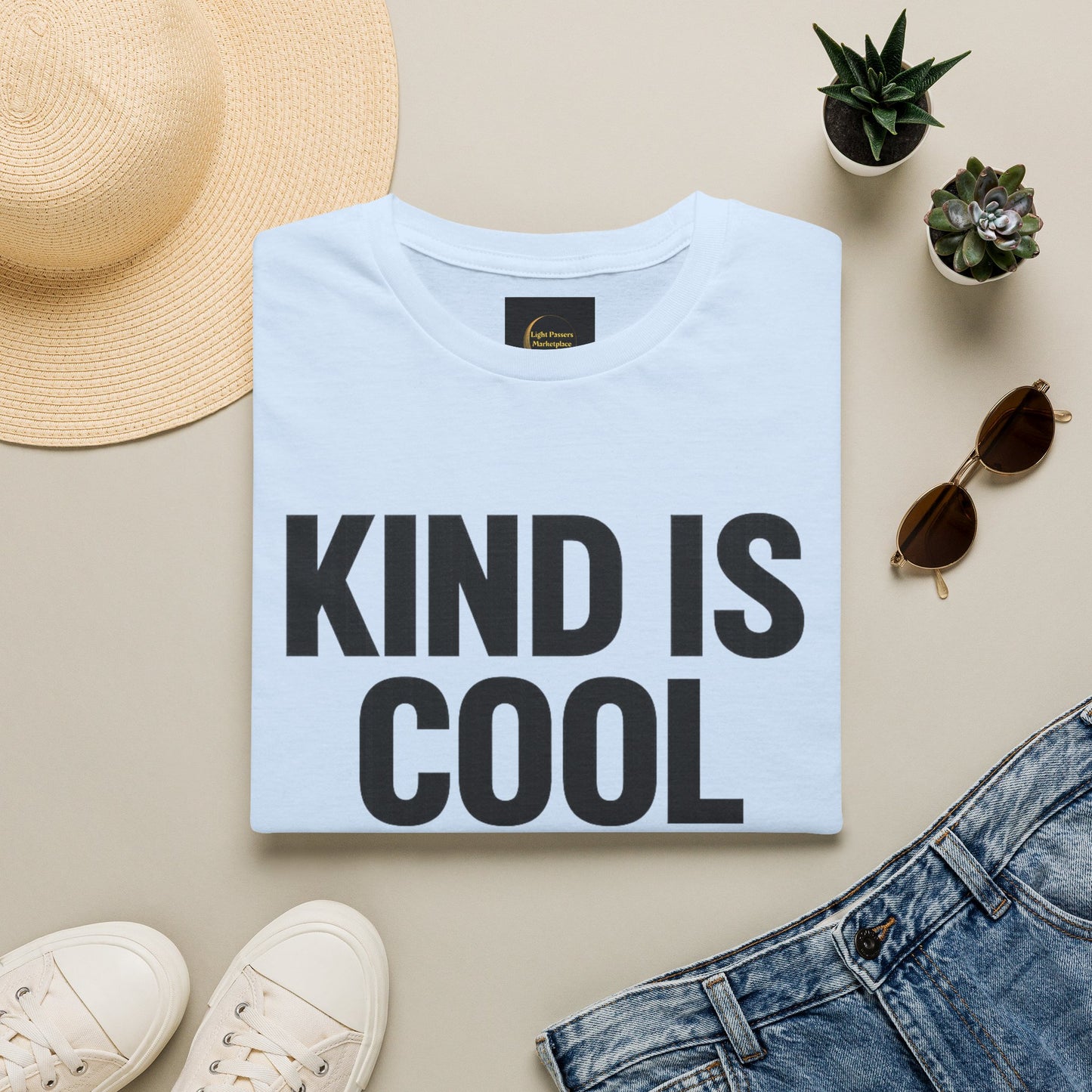 Kind Is Cool Adult Unisex T‑Shirt — Bold Positive Message