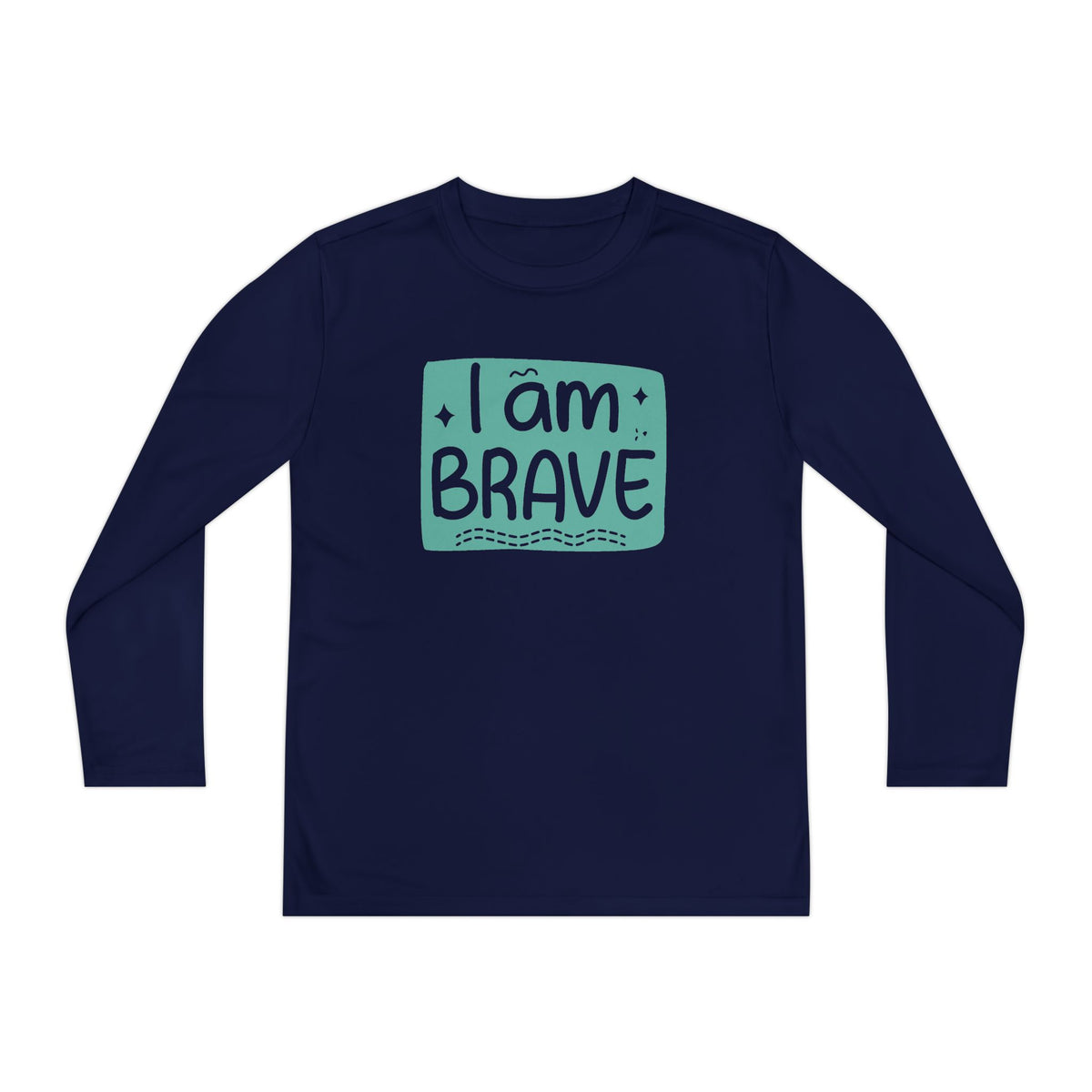 I Am Brave Youth Long Sleeve Tee