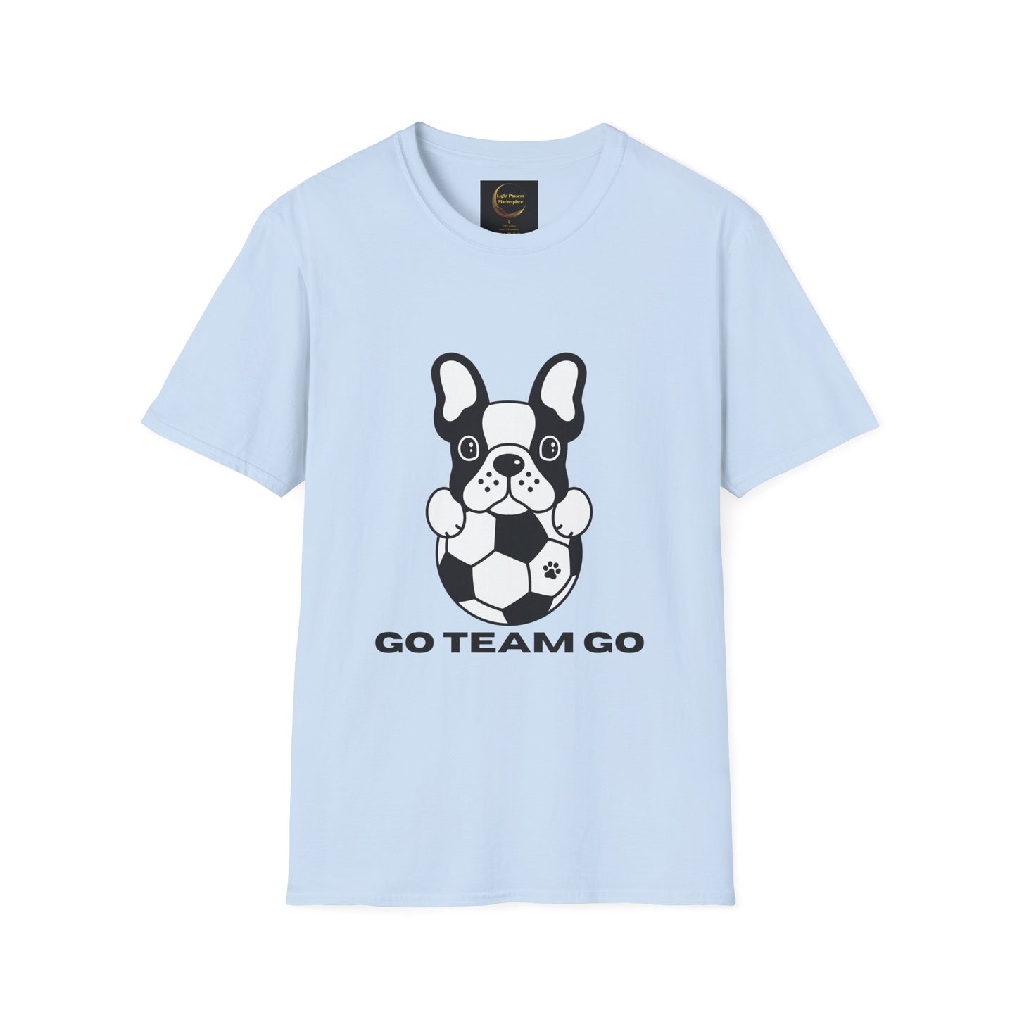 Soccer Dog Adult Unisex T-Shirt