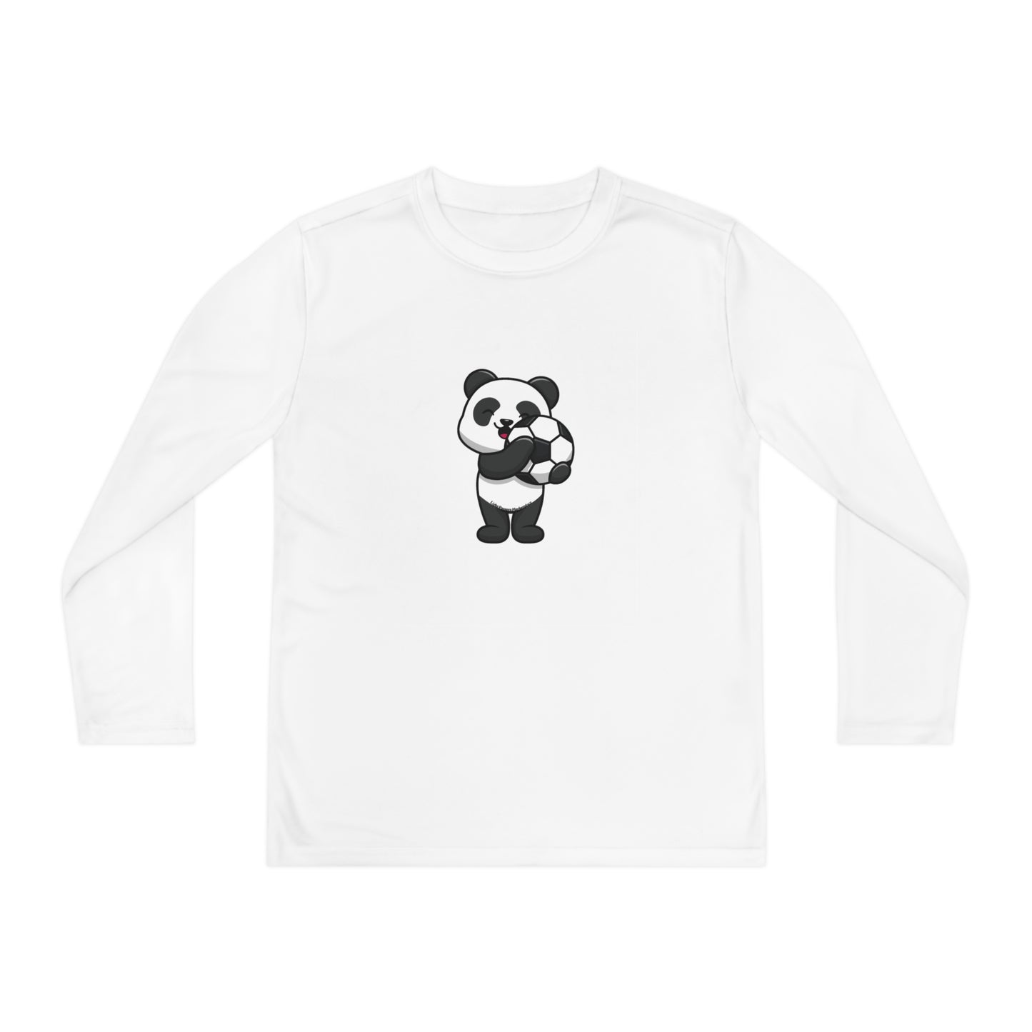 Teams Panda I Love Soccer Youth Long Sleeve