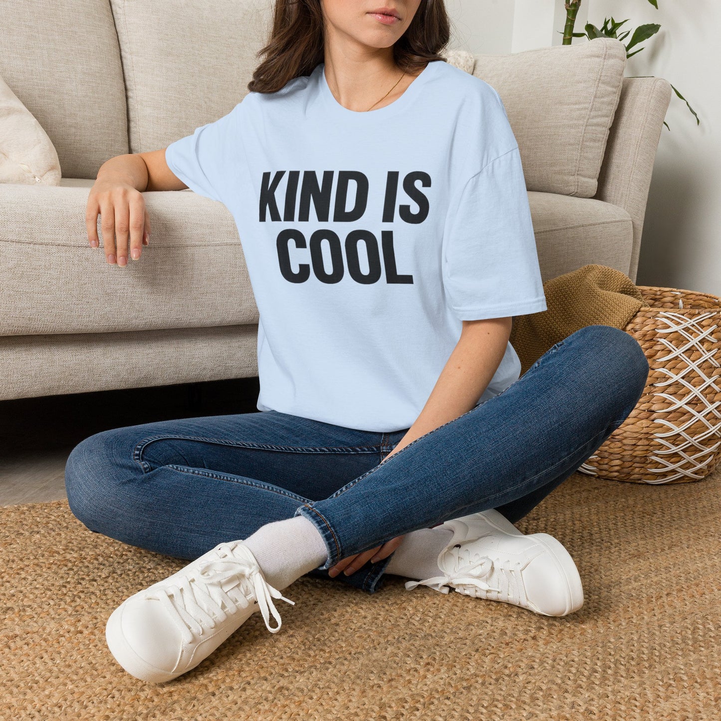 Kind Is Cool Adult Unisex T‑Shirt — Bold Positive Message