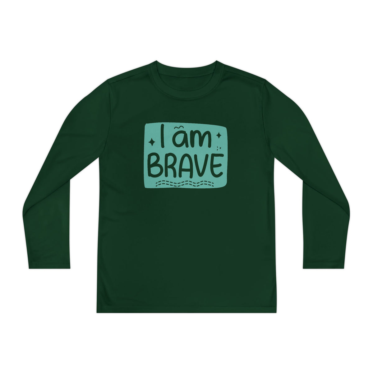 I Am Brave Youth Long Sleeve Tee