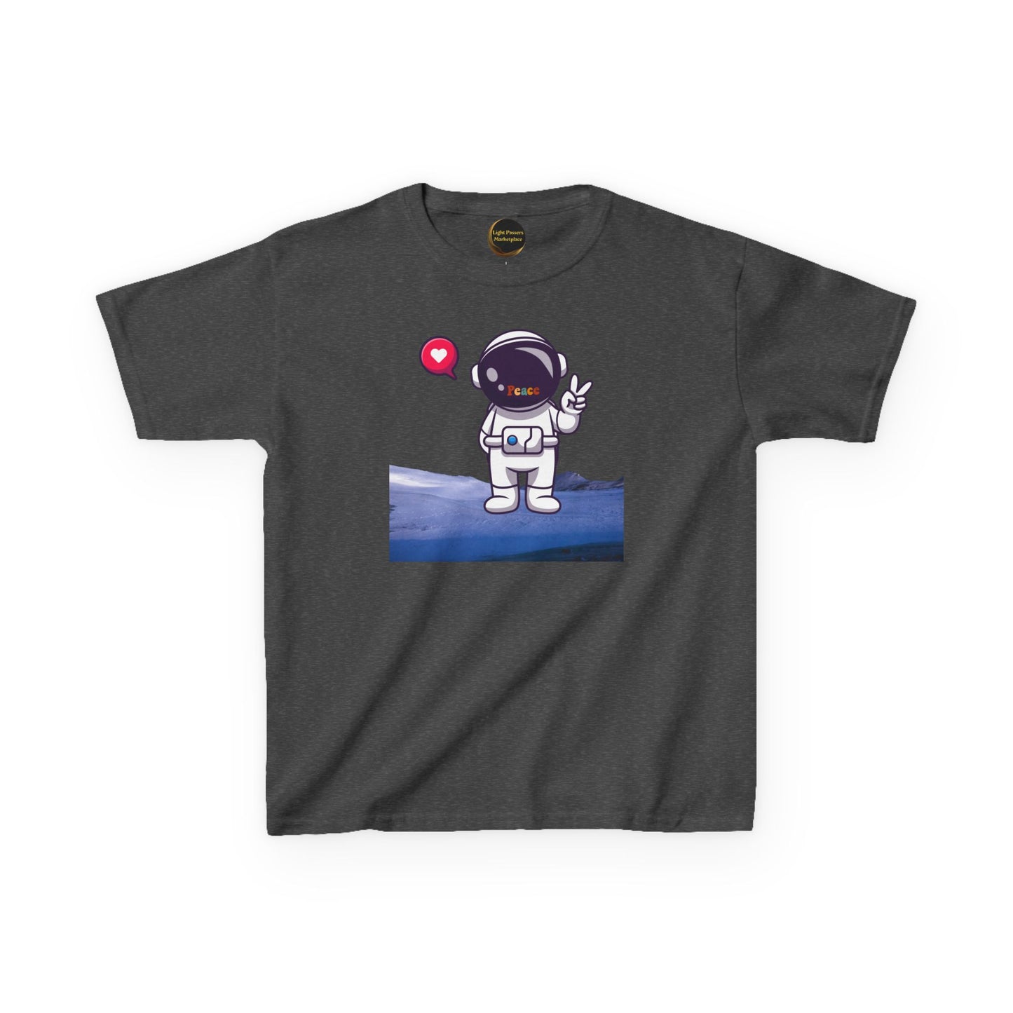 Kids/ Youth Astronaut Tee – Cute Space Explorer Graphic Shirt