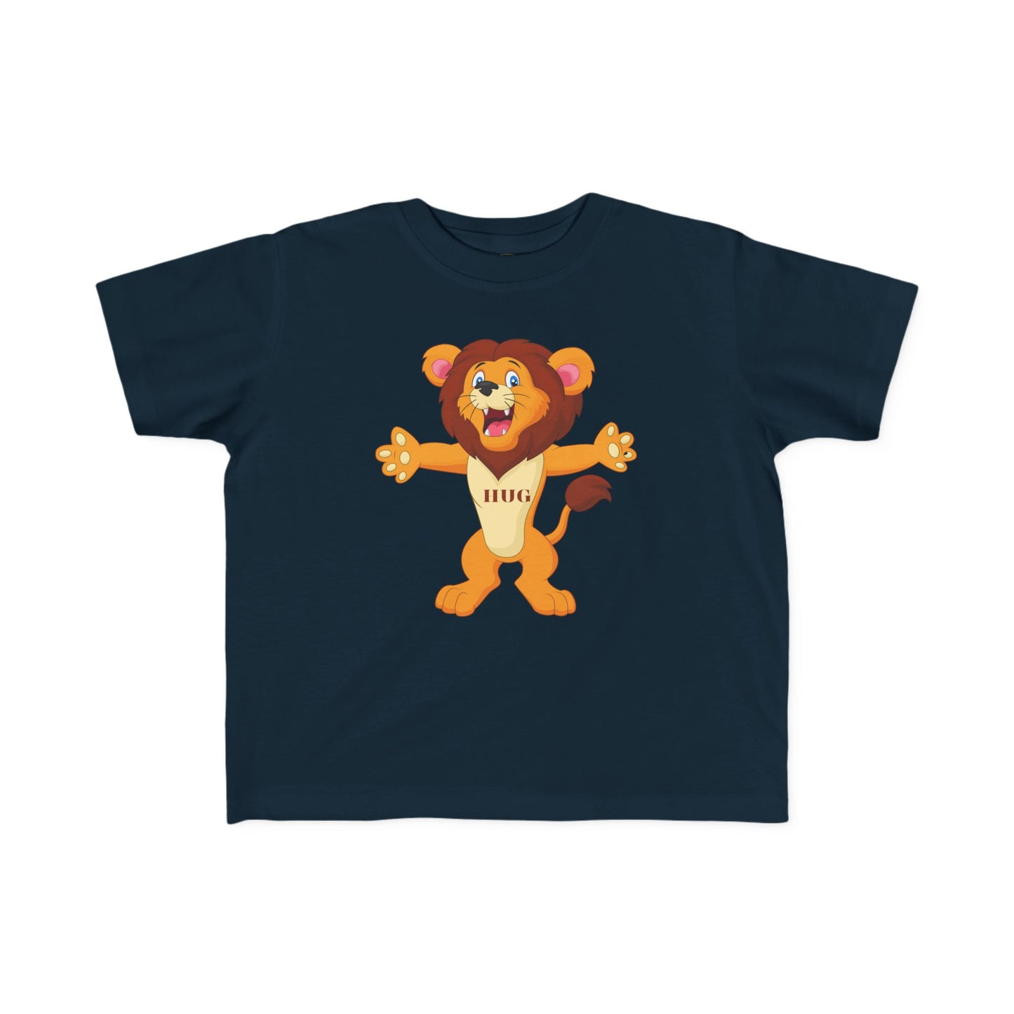Toddler Hug Lion T-Shirt — Cute Roaring Cartoon Tee for Kids