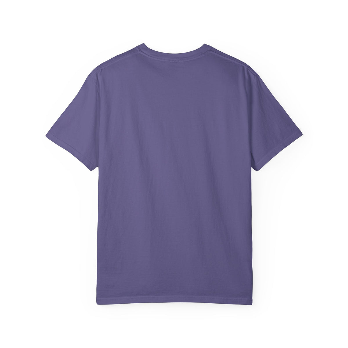 Unisex T-shirt in grape purple, short sleeves, crew neck