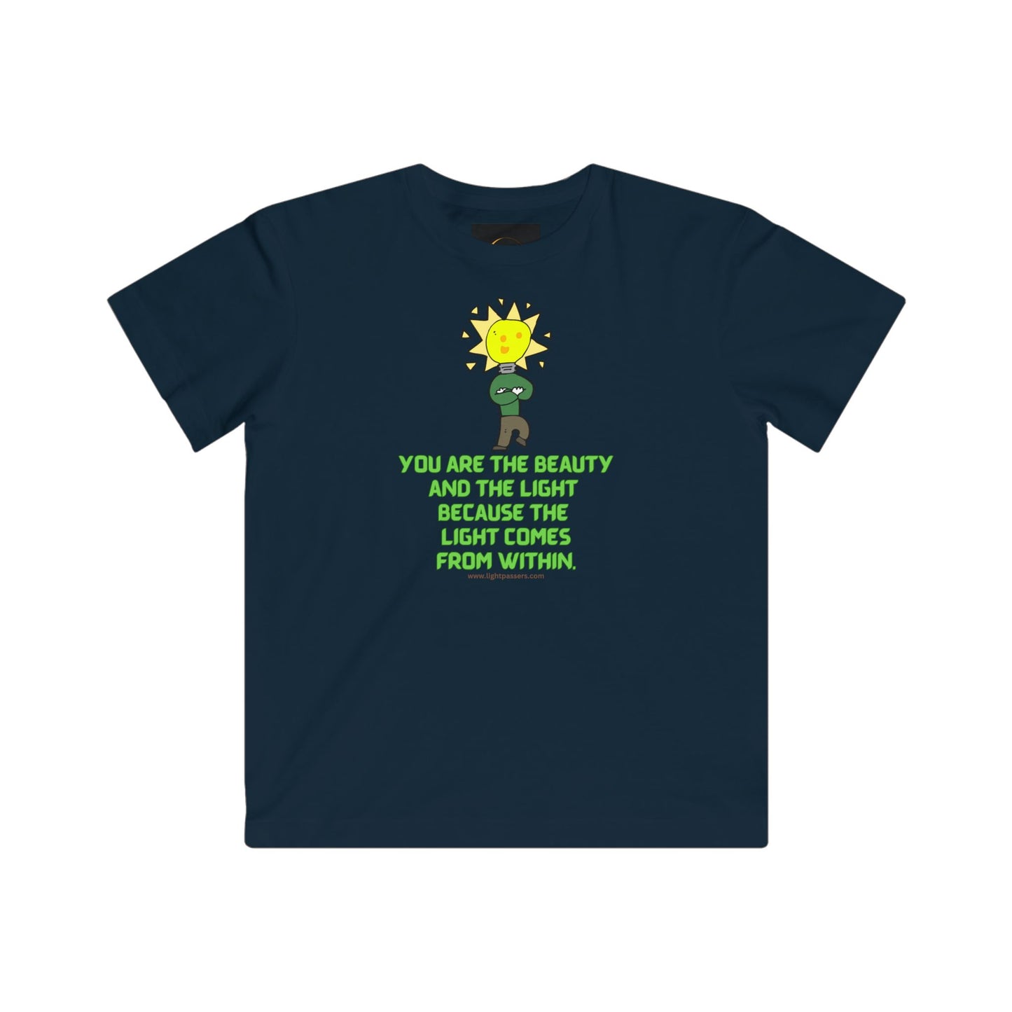 You are the Beauty and the Light Youth T-shirt
