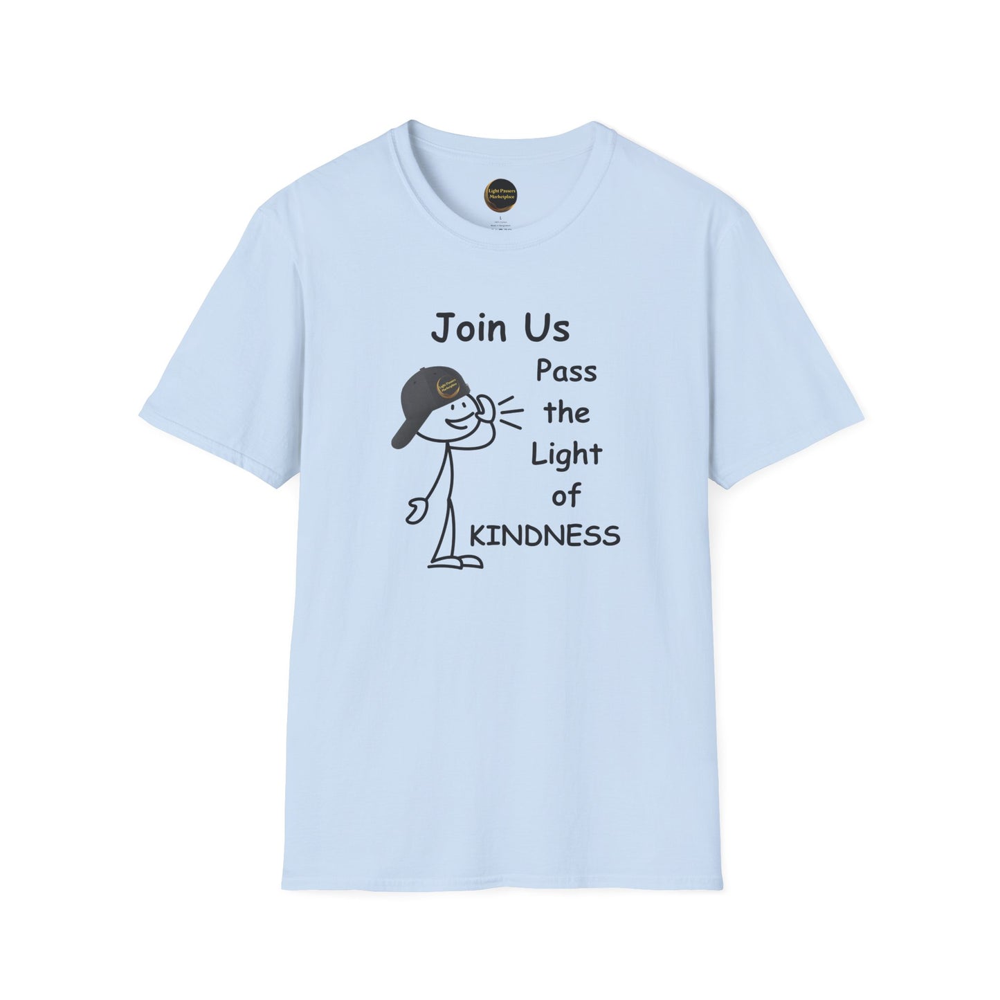 Join Us Pass the Light of Kindness Adult Unisex T-Shirt