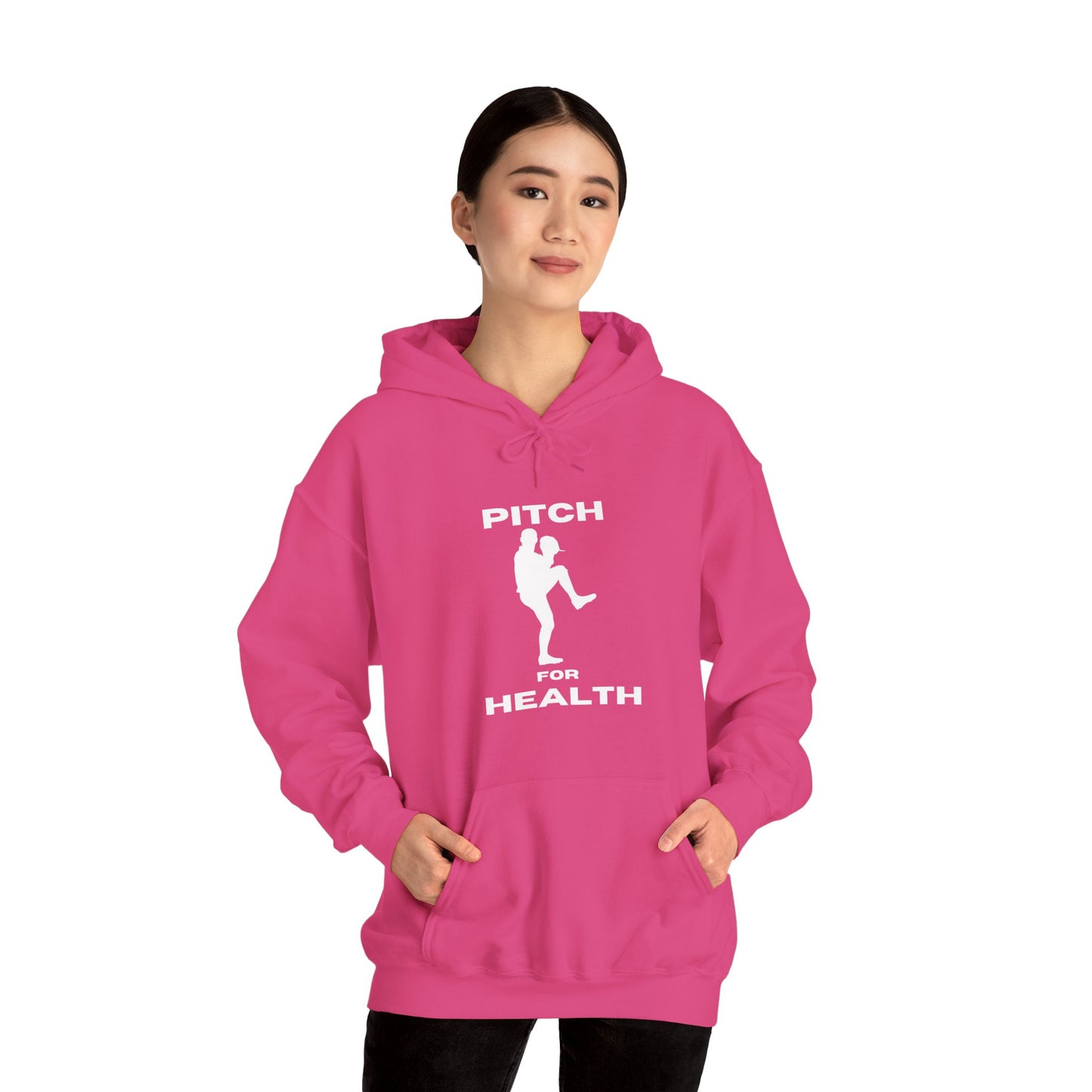 Teams Pitch For Health Unisex Hooded Sweatshirt