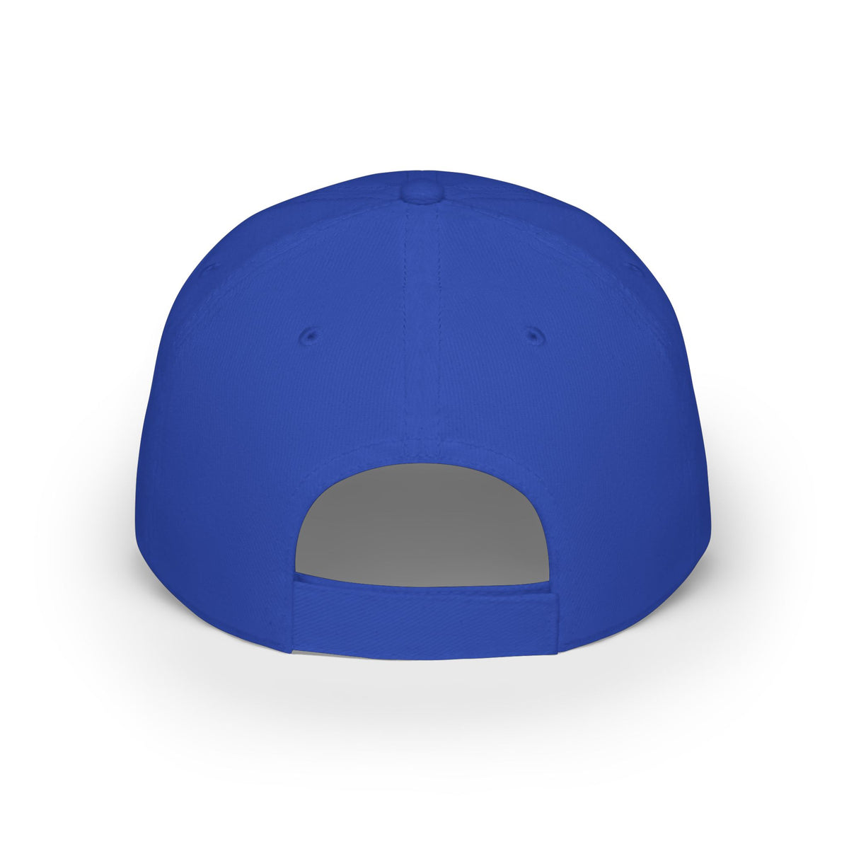 Adult Unisex Choose Peace Baseball Cap — Red Low-Profile Peace Sign Hat