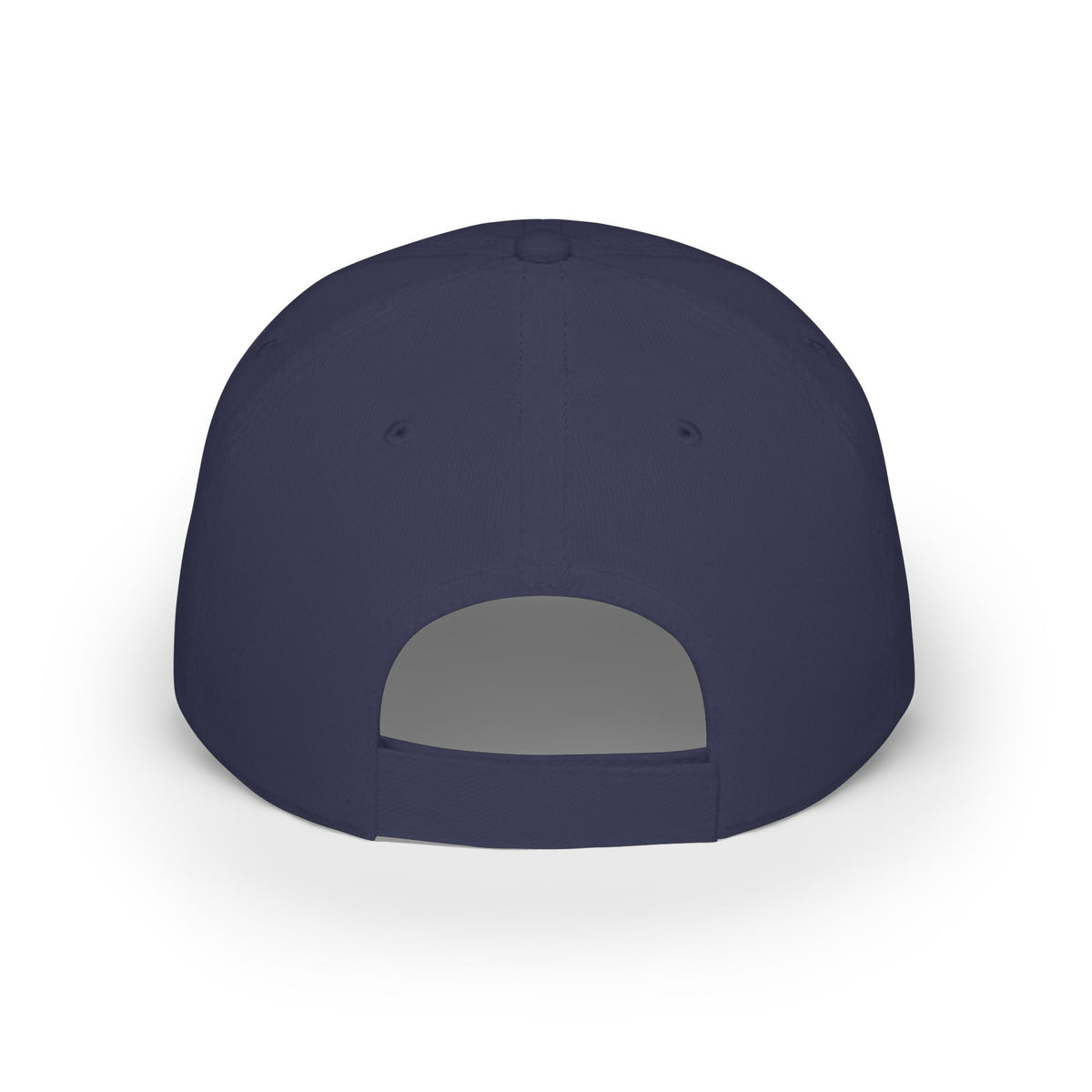 Adult Unisex Choose Peace Baseball Cap — Red Low-Profile Peace Sign Hat