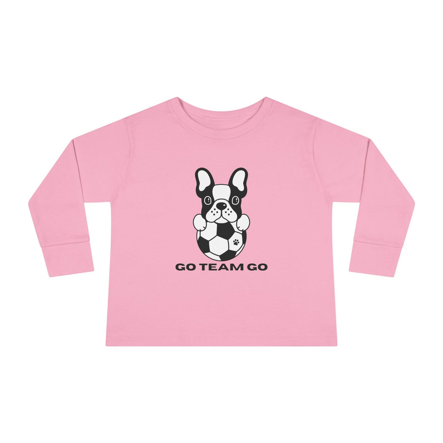 Teams Soccer Dog Toddler Long Sleeve