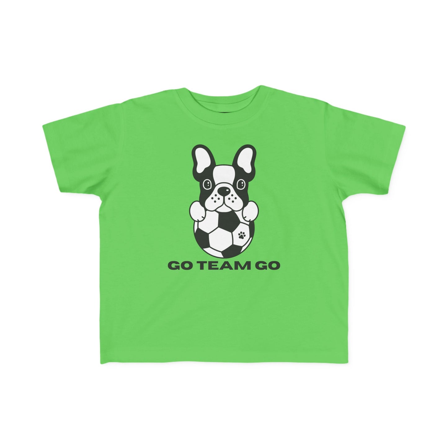 Soccer Dog Go Team Go Toddler T-shirt