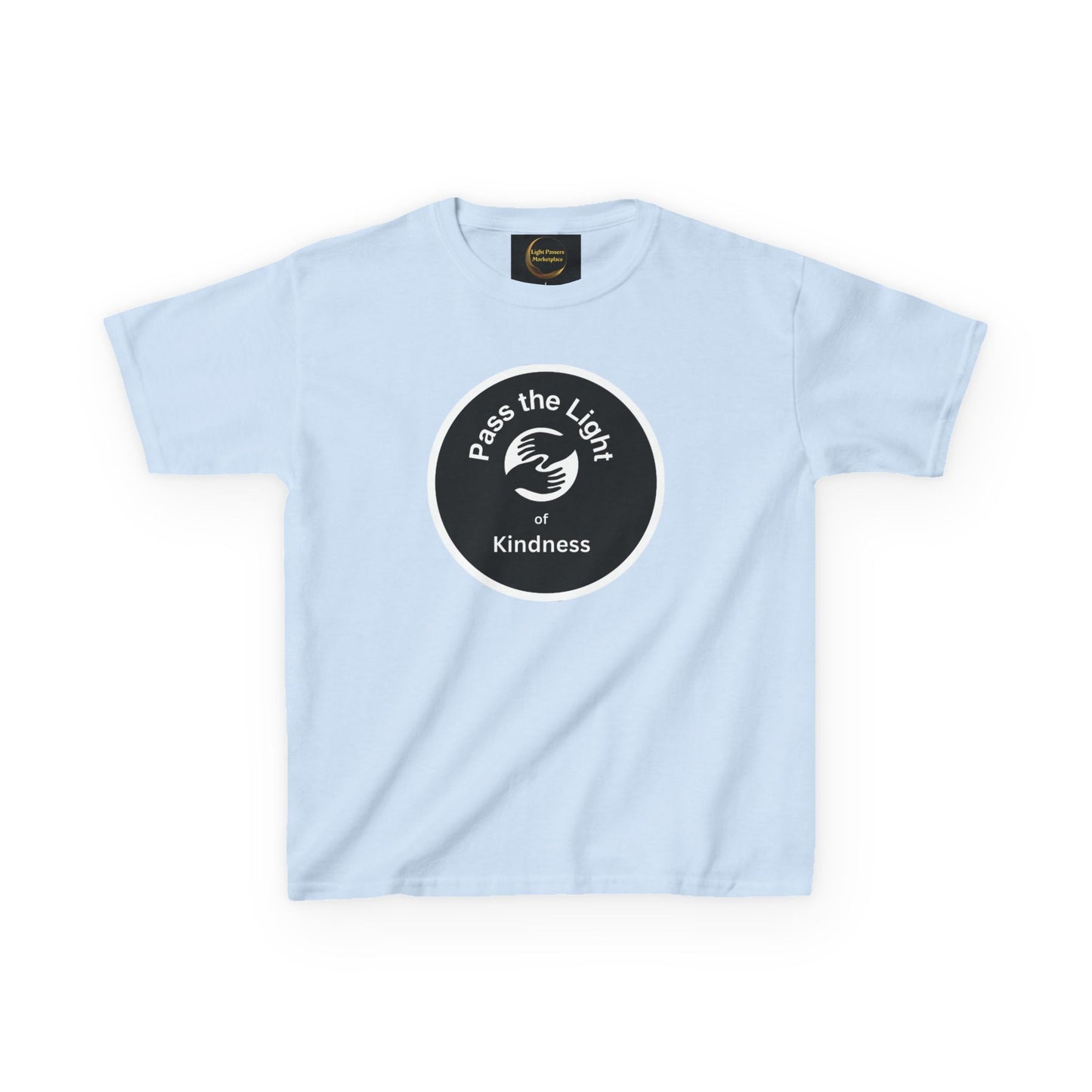 Youth T-shirt Pass the Light of Kindness 2 hands Graphic