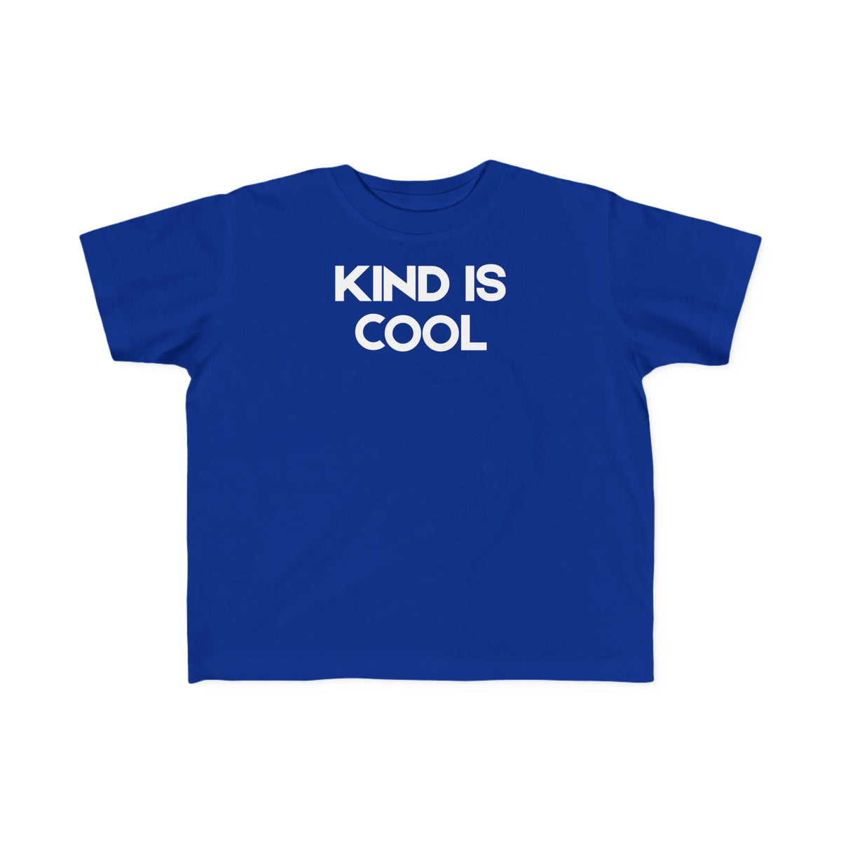 Kind Is Cool Toddler Tee — Playful Positive Message Kids Shirt
