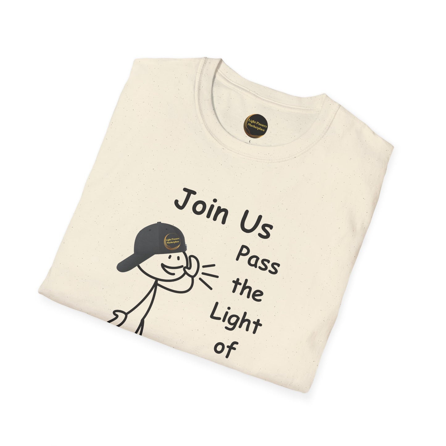 Join Us Pass the Light of Kindness Adult Unisex T-Shirt