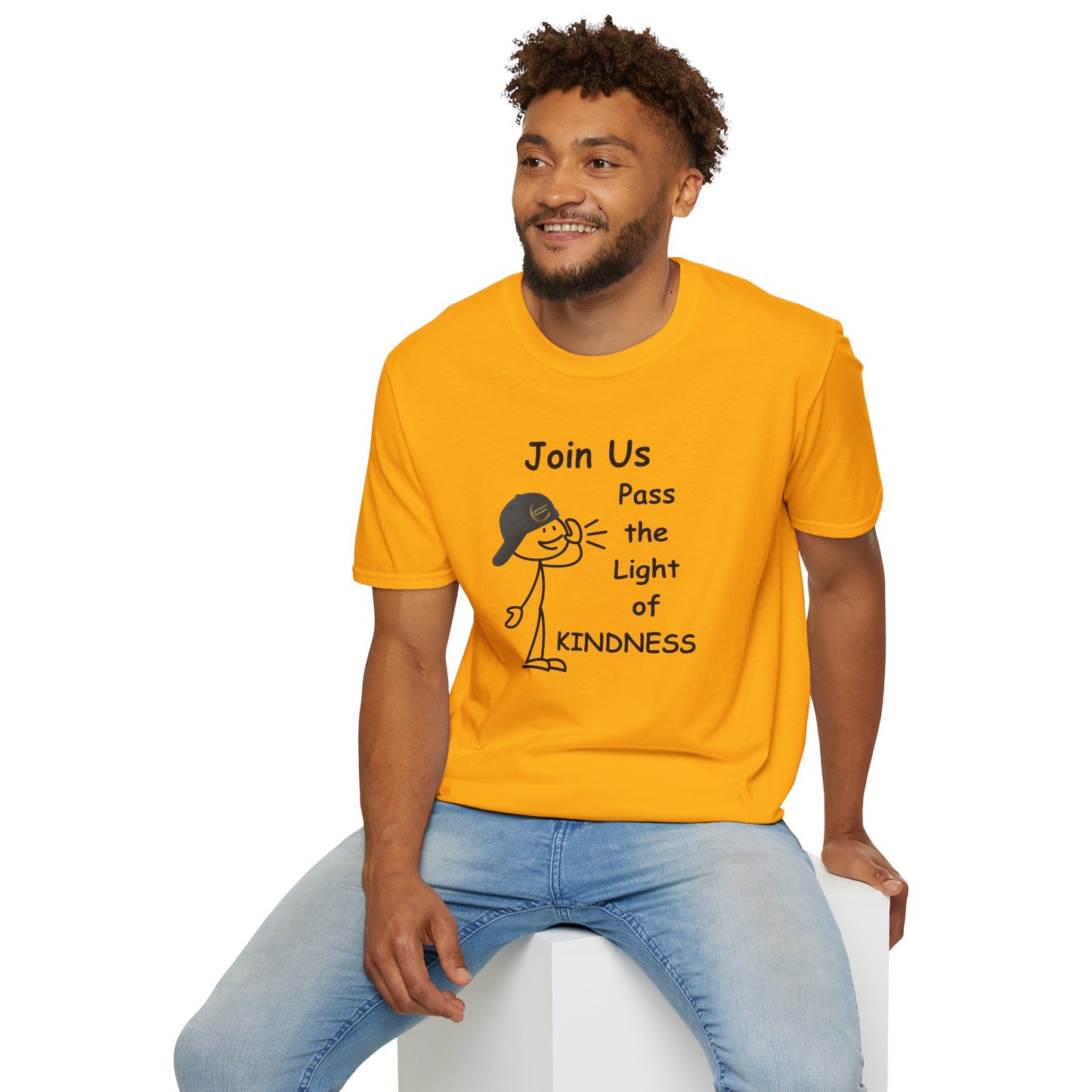 Join Us Pass the Light of Kindness Adult Unisex T-Shirt