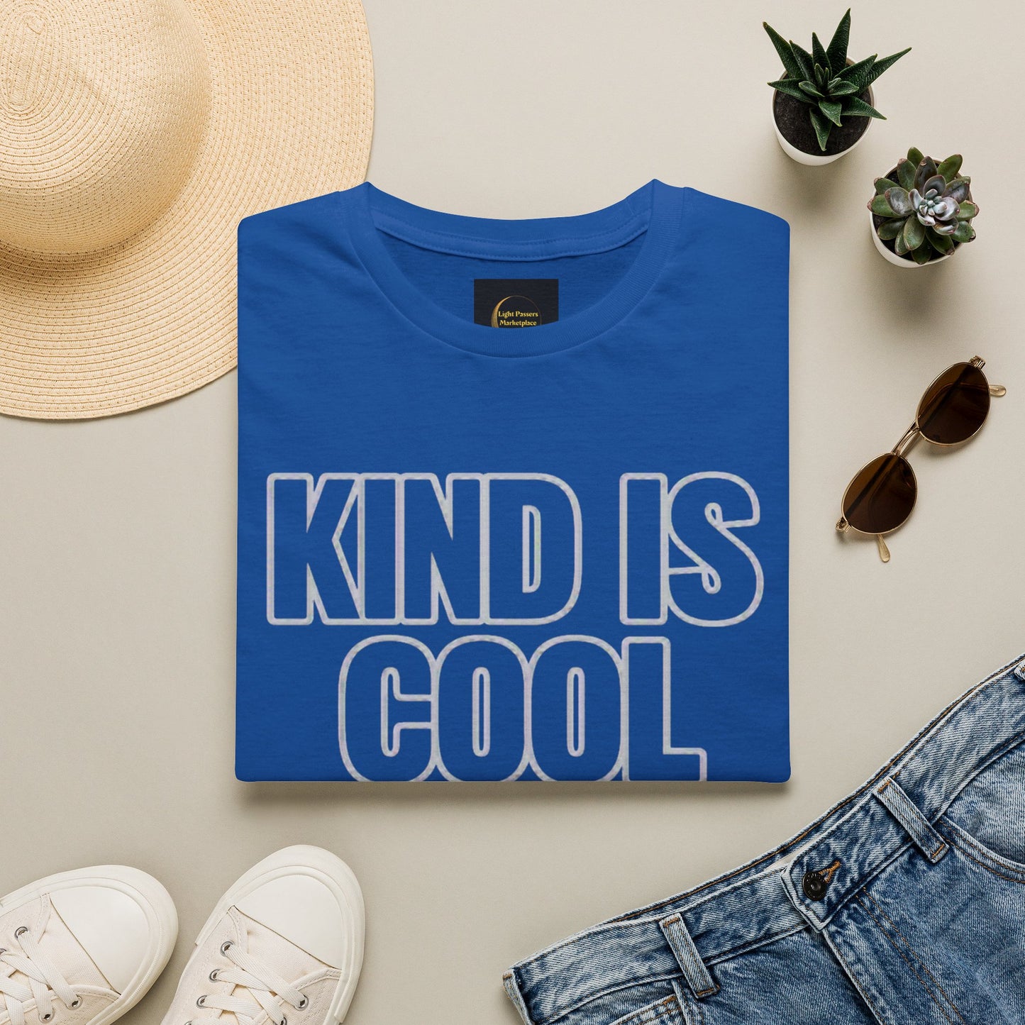Kind Is Cool Adult Unisex T‑Shirt — Bold Positive Message
