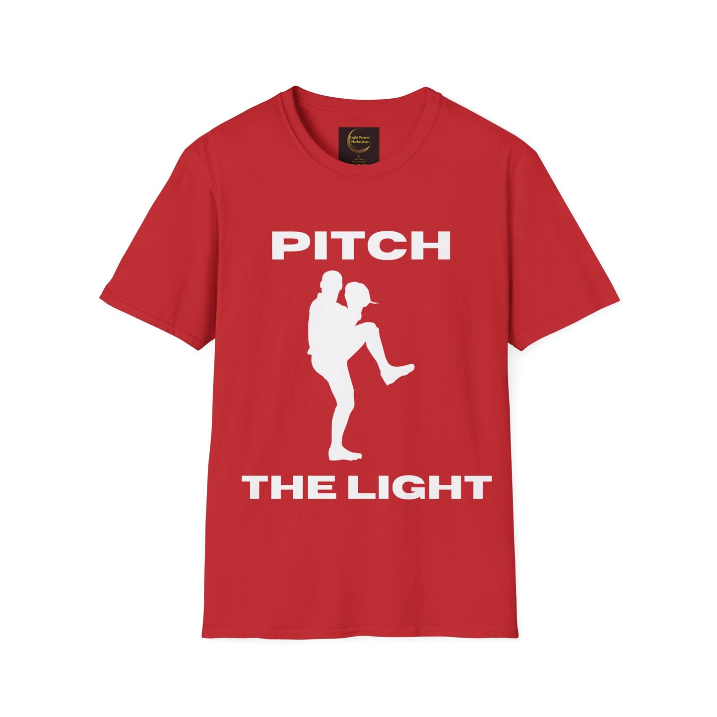 PITCH The LIGHT white lettering Adult Unisex T-Shirt