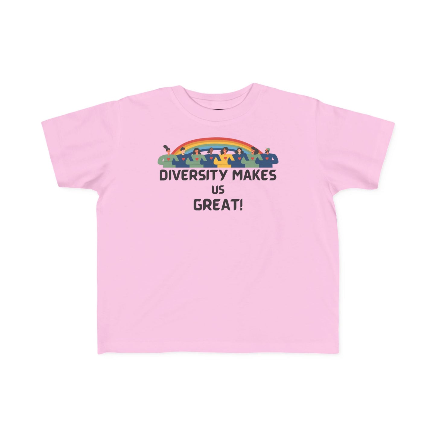 Toddler T-Shirt — “Diversity Makes Us Great” Kids Tee