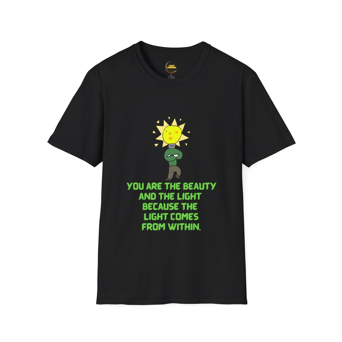 The Light Beauty and Light Adult Unisex T-Shirt