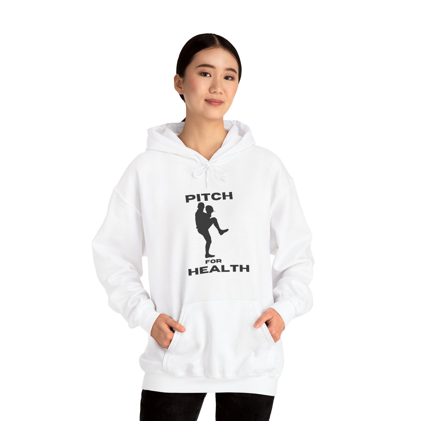 Teams Pitch For Health Unisex Hooded Sweatshirt
