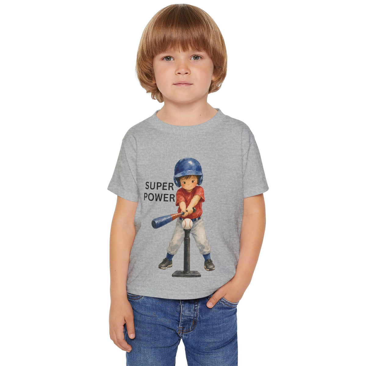 Super Power Baseball Unisex Toddler T-Shirt