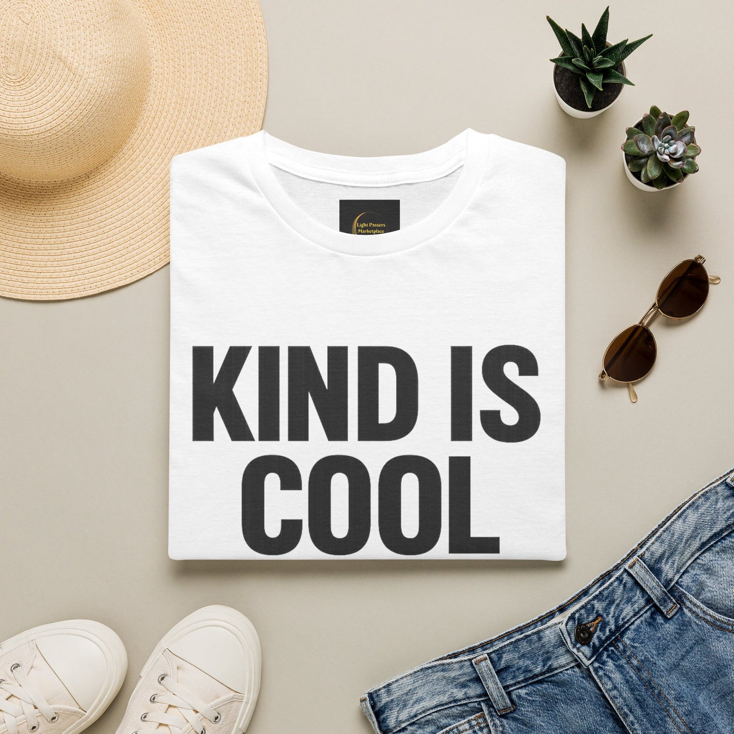 Kind Is Cool Adult Unisex T‑Shirt — Bold Positive Message