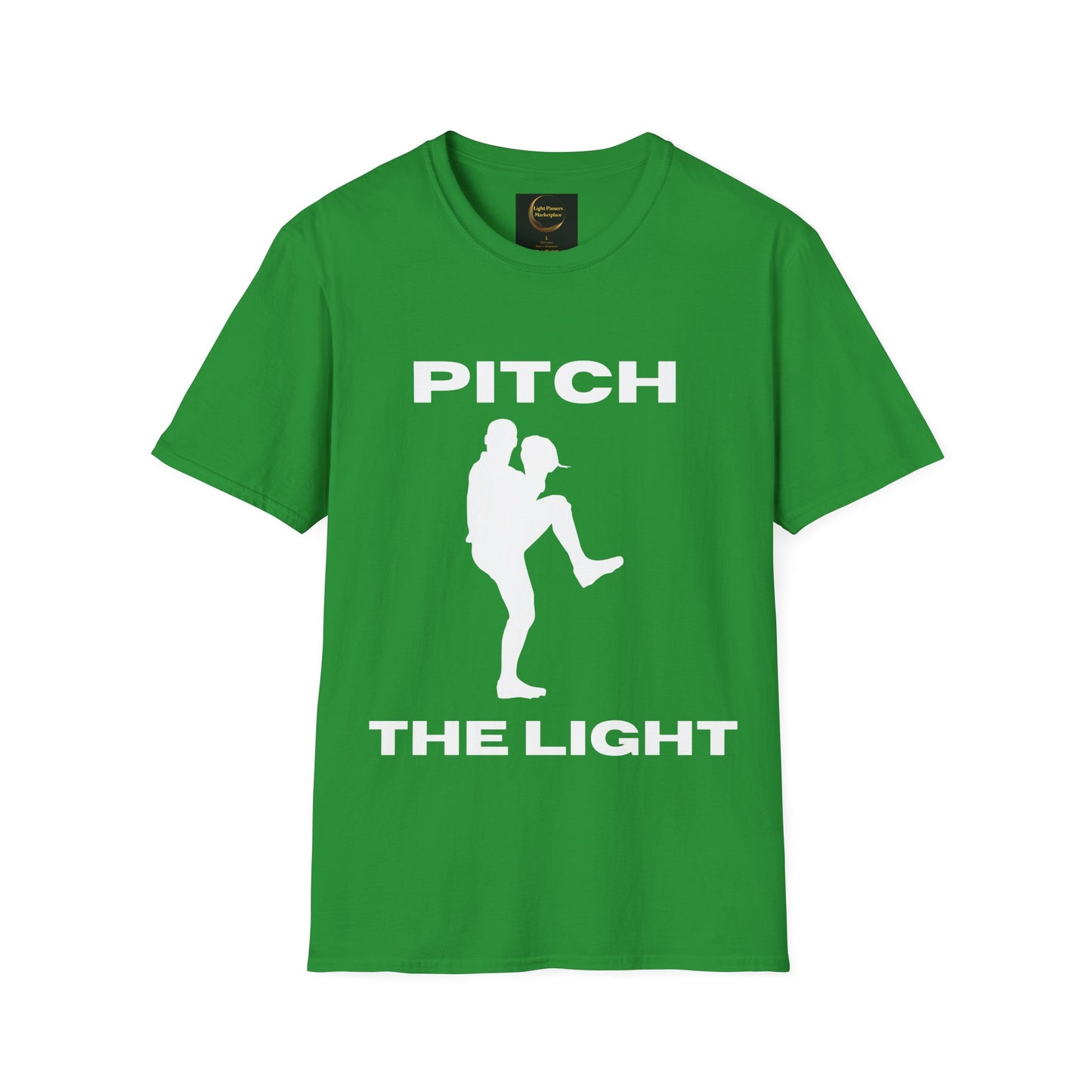 PITCH The LIGHT white lettering Adult Unisex T-Shirt