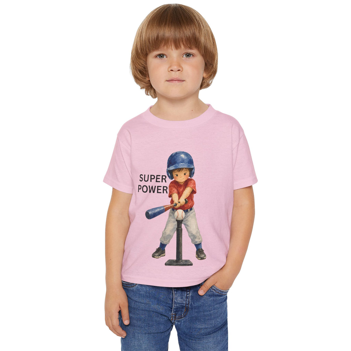 Super Power Baseball Unisex Toddler T-Shirt